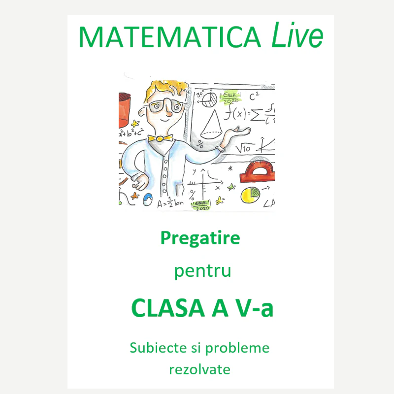 P0270 Matematică Live – Pregătire pentru clasa a V-a